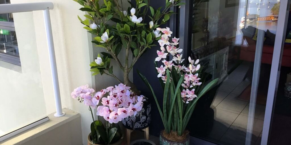 Beautiful Blooms: Artificial Flowers Adorning a Vase