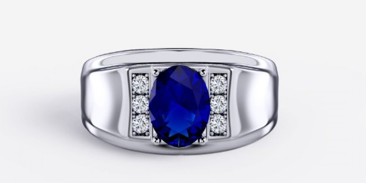 Men's Sky Sapphire Ring - Vinstella Jewellery