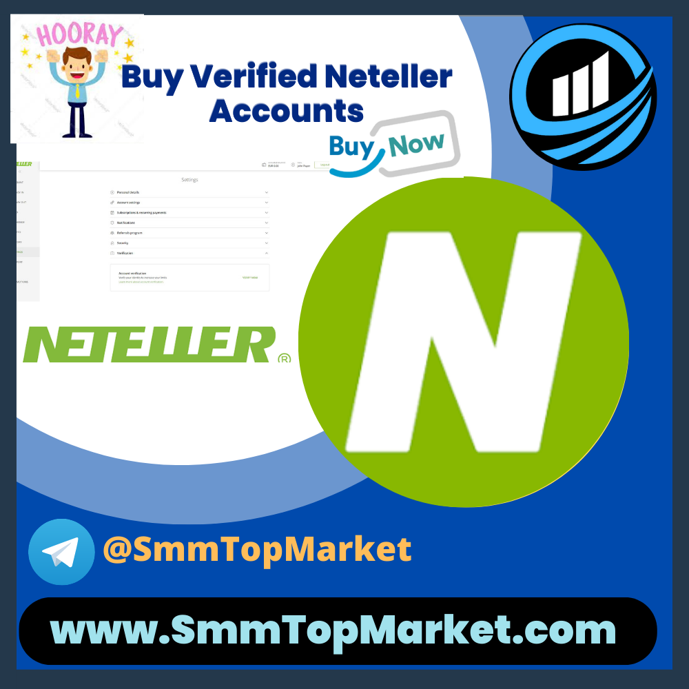 Buy Verified Neteller Accounts-smmtopmarket