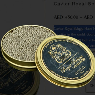 Caviar Royal Beluga Huso Huso Profile Picture