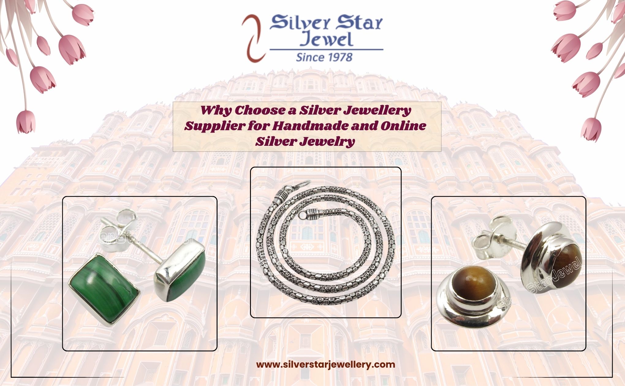 Why Choose a Silver Jewellery Supplier for Handmade and Online Silver Jewelry