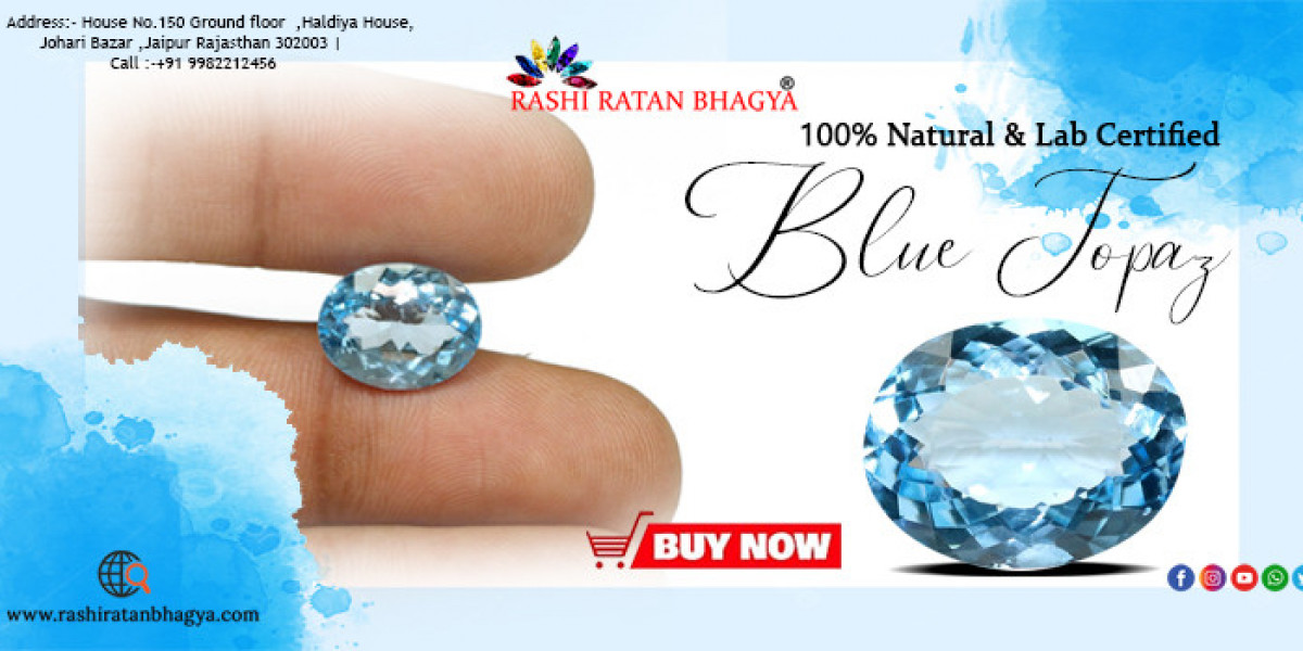 Buy Original Blue Topaz Stone Online at Best Price