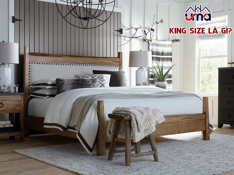 Giường king size là gì? Kích thước các mẫu giường king size