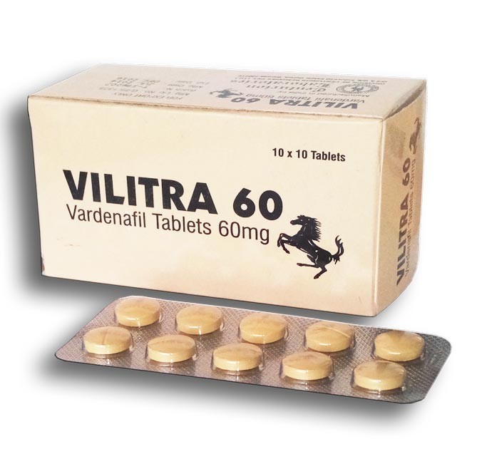 Vilitra 60 Mg Tablets ED Treatment for Men