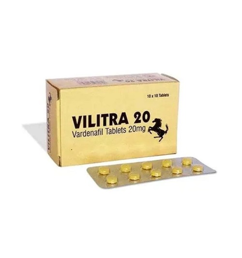 Vilitra 20 Mg Vardenafil Tablets ~ ED Treatment for Men