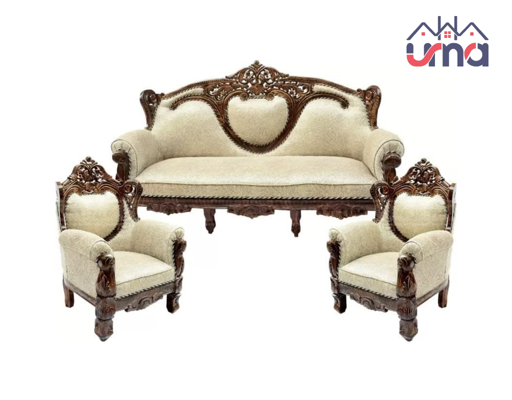 Sofa Hoàng Gia Bọc Lông Sang Trọng SF082 - Nội Thất UMA