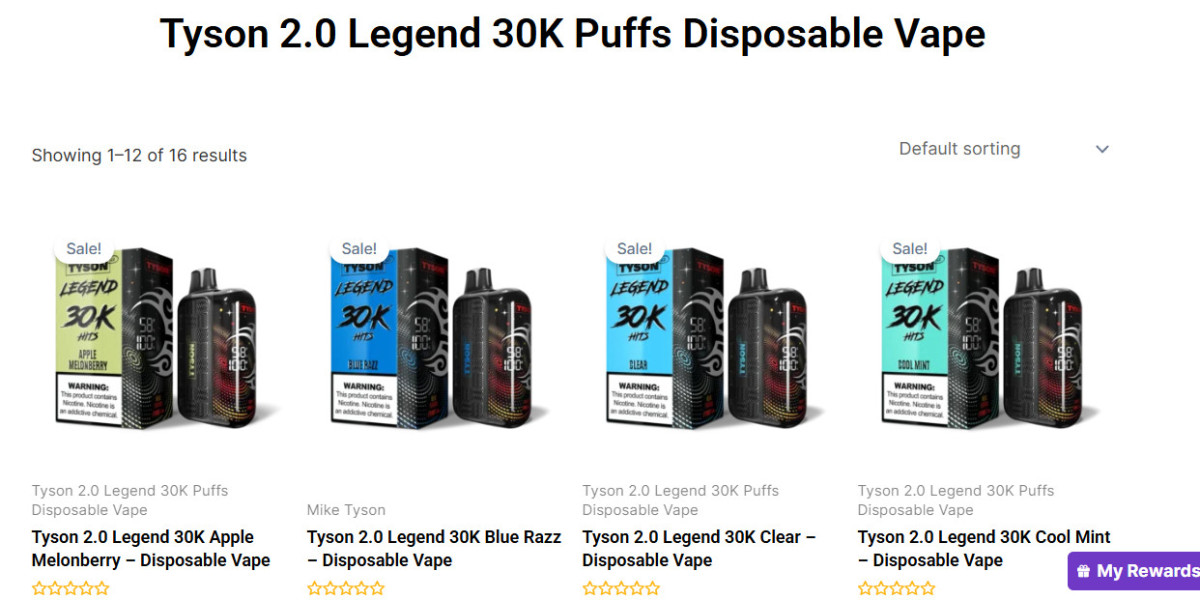 Tyson 2.0 Legend 30K Puffs: A New Era of Disposable Vapes