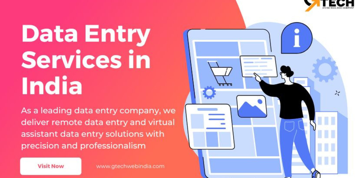 Best Data Entry Services in India – Gtechwebindia for Accuracy