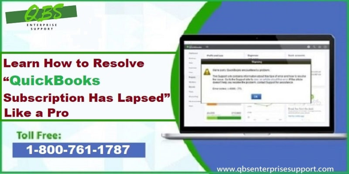 QuickBooks Subscription has Lapsed Error - How to Resolve It?