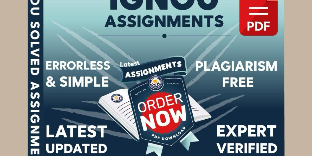 IGNOU Solved Assignments