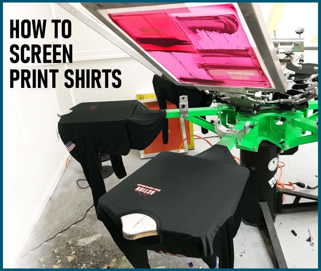 How to Screen Print Shirts | T Shirt Screen Printing | RIPPrint