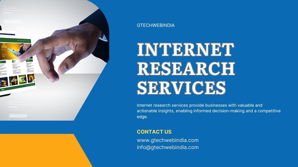 Maximize Efficiency with Professional Internet Research | by Gtechwebindia | Mar, 2025 | Medium