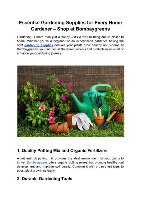 Essential Gardening Supplies for Every Home Gardener – Shop at Bombaygreens (1).pdf