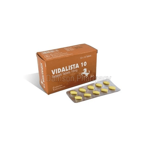 Order Vidalista 10 mg (Tadalafil) at $0.30/tablet | Buy Now