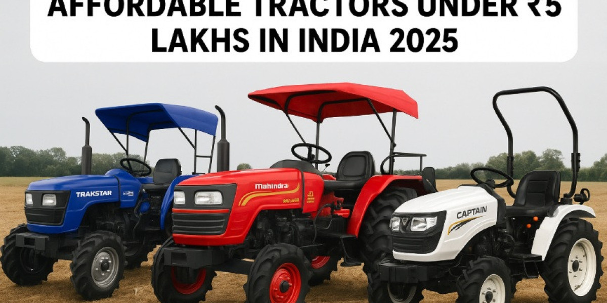 Affordable Tractors Under ₹5 Lakhs in India 2025
