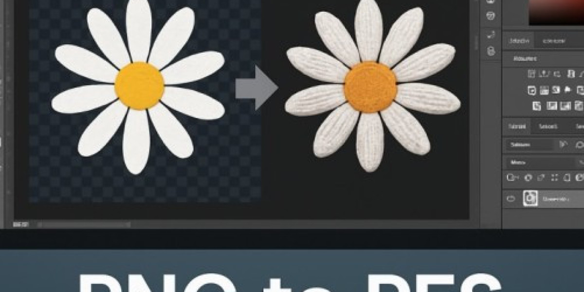 Master PNG to PES Conversion for Embroidery