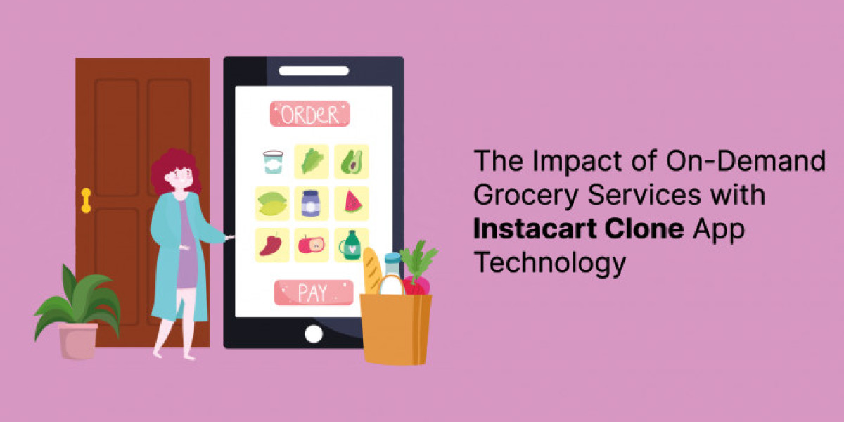 The Impact of On-Demand Grocery Services with Instacart Clone App Technology