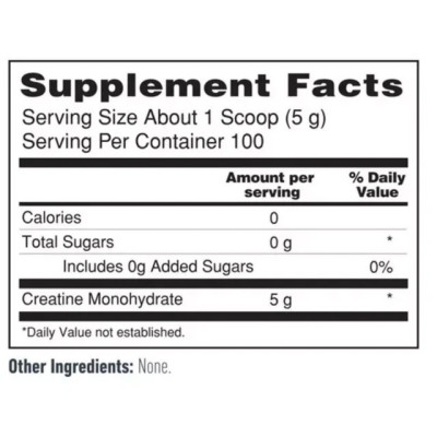 Isopure Creatine Monohydrate (500g) Profile Picture