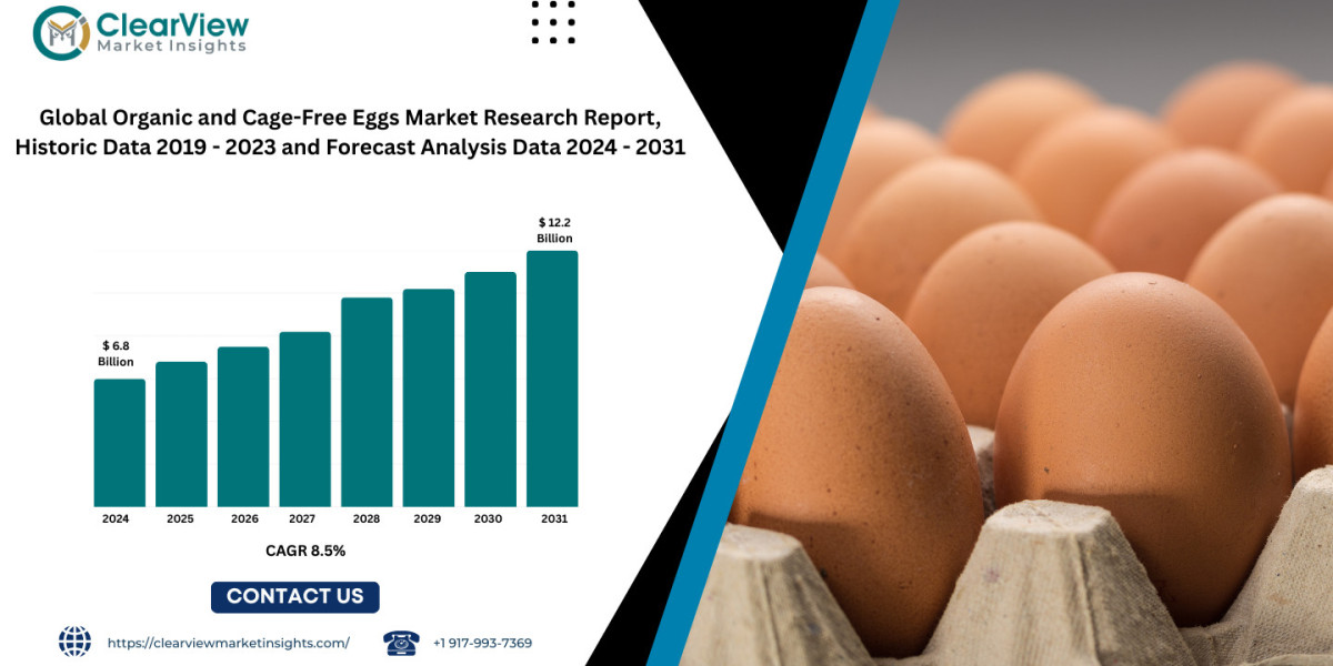 Organic and cage-free eggs market projected to reach USD 12.2 billion by 2031 as ethical protein choices become mainstre