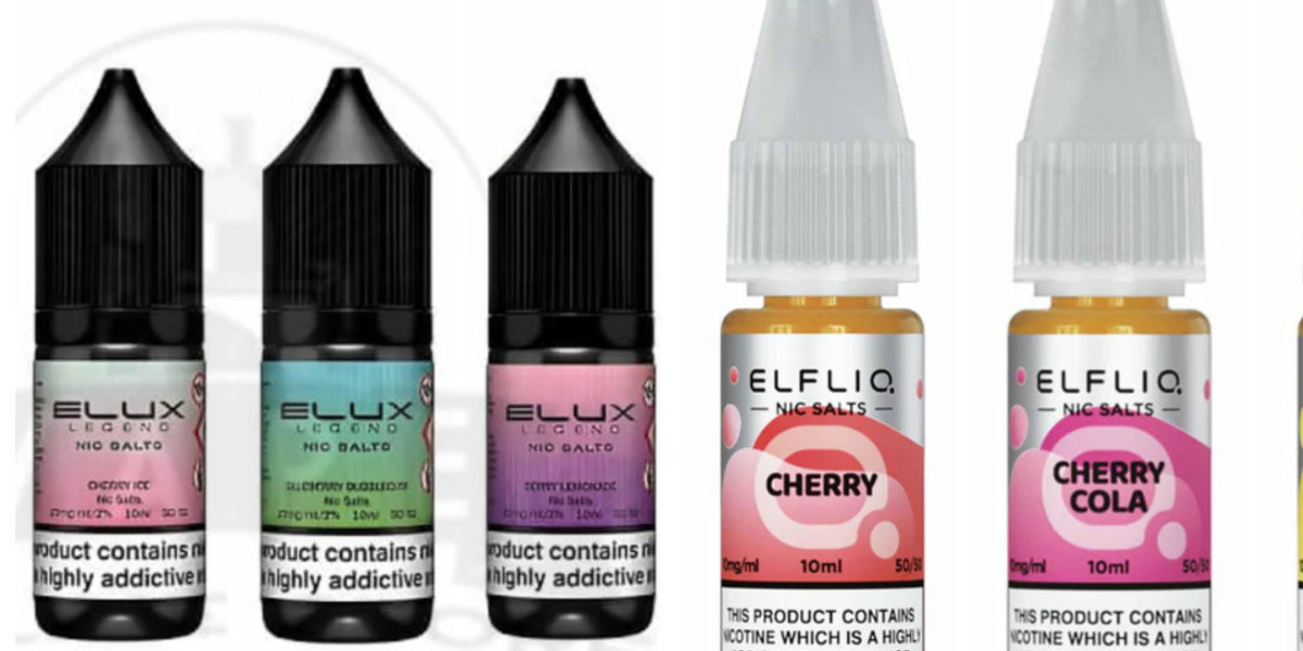 Discover the Excellence of Elfliq Nic Salt and Elux Legend Nic Salt by Vape Online Store