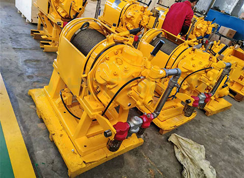 Air Powered Winch