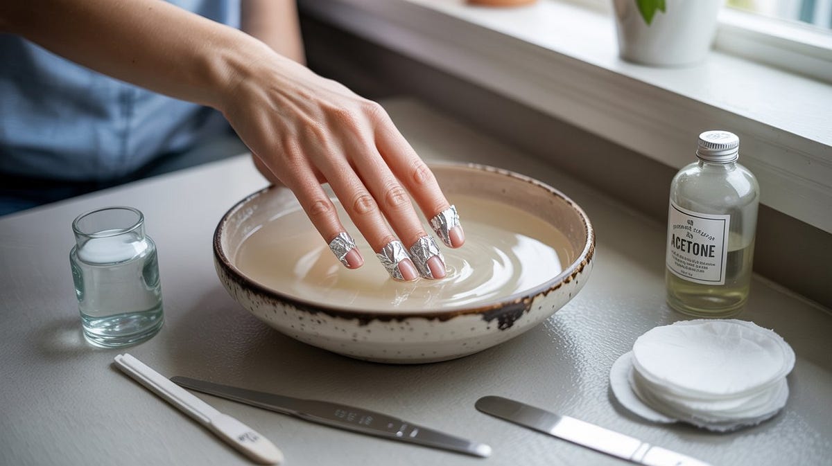 How to Remove Gel Nails at Home Safely and Easily | Medium