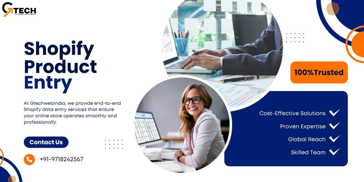 Shopify Product Entry Experts in the USA – Powered by Gtechwebindia