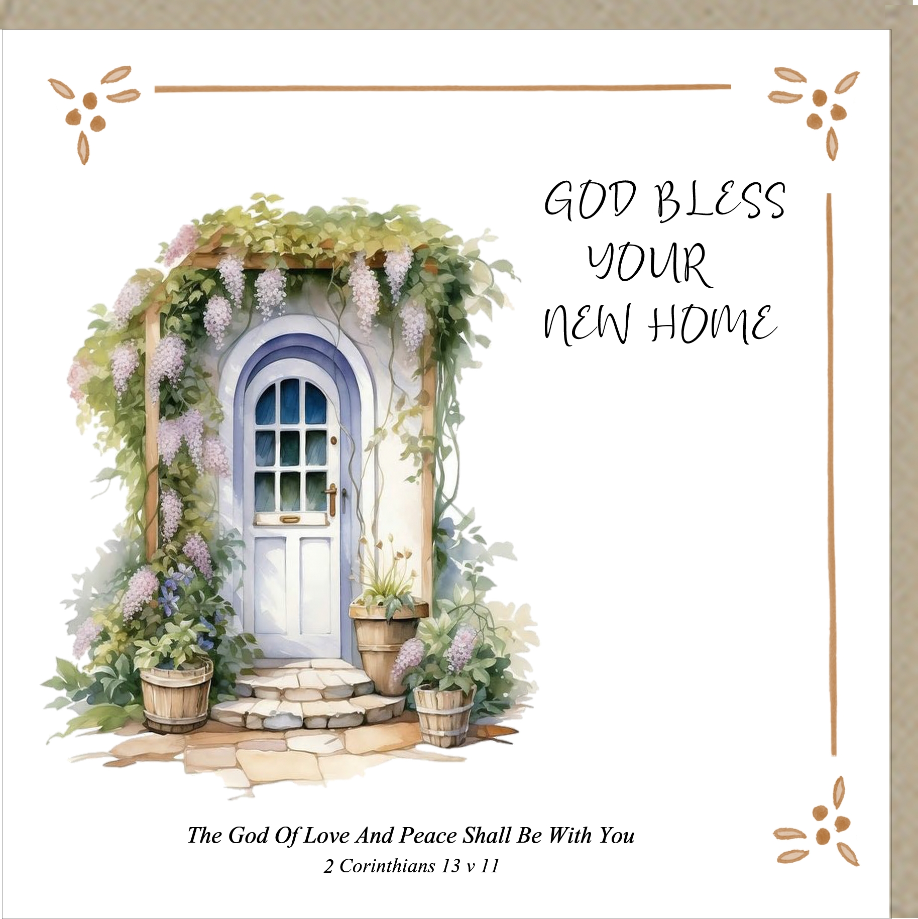 God Bless Your New Home - Greetings Card - The Christian Shop