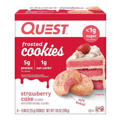 Quest Frosted Cookies (8 Cookies) Profile Picture