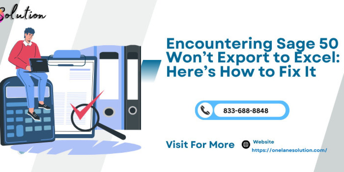 How to Resolve the ‘Sage 50 Export to Excel Not Working’ Issue
