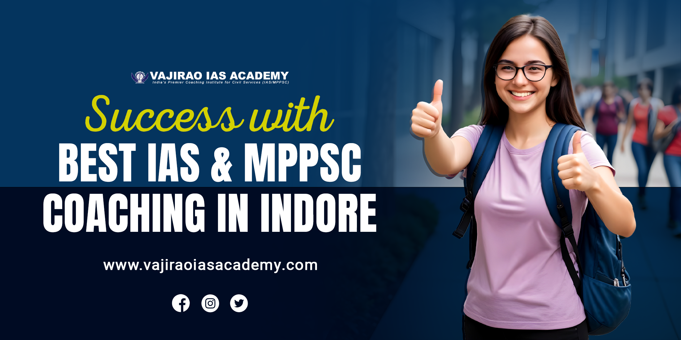 Success with Best IAS and MPPSC Coaching in Indore – Vajirao IAS Academy