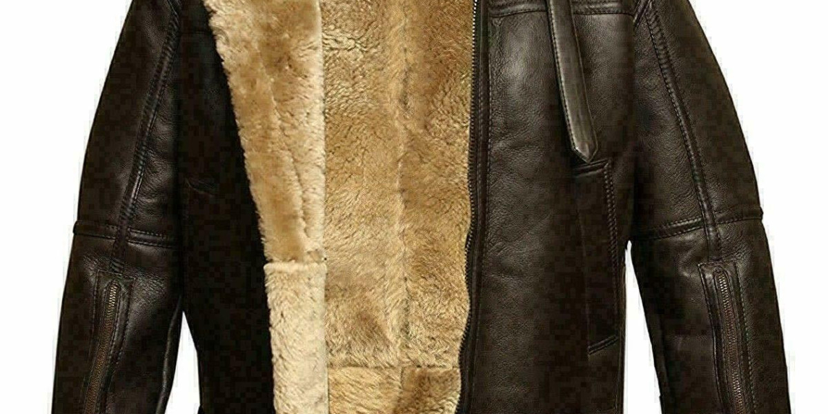 Timeless Winter Style with the Classic Mens Fur Aviator Jacket