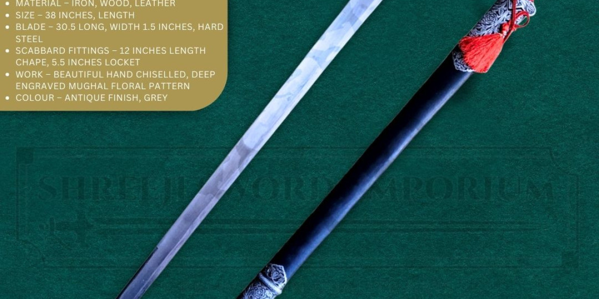 Buy Sword Mughal in the USA  A Collector’s Dream of Royalty and Artistry
