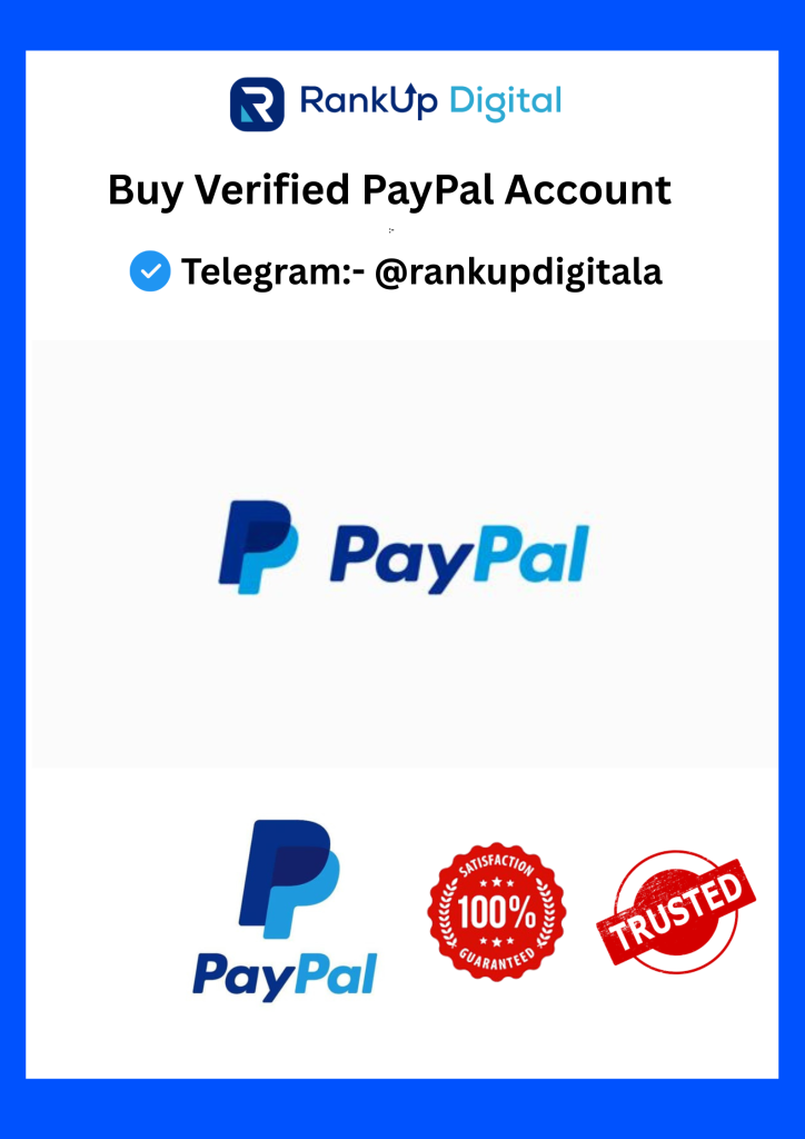 Buy Verified PayPal Account - RankUp Digital is USA,UK ,CA ,AUS ,NZ,MA Any country verified Paypal, Cashapp, Stripe, Skrill, Neteller, Webmoney and Any type of reviews and Marketing service Provider Agency.