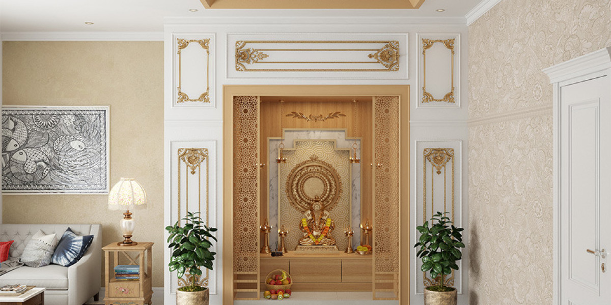 Elevate Your Home with a 3D Corian Mandir: The Modern Blend of Devotion and Design
