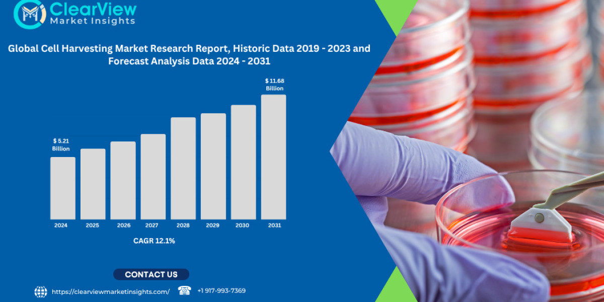 Global Cell Harvesting Market to Exceed USD 11.68 Billion by 2031, Fueled by Growth in Cell Therapy and Biomanufacturing
