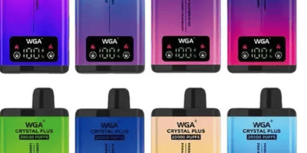 WGA Crystal Plus 20000 Puffs Box of 10