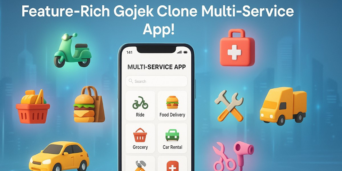 Streamline Your Business with a Feature-Rich Gojek Clone Multi-Service App!