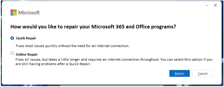 How to fix Error Code 30088-4 in Microsoft Office 2019