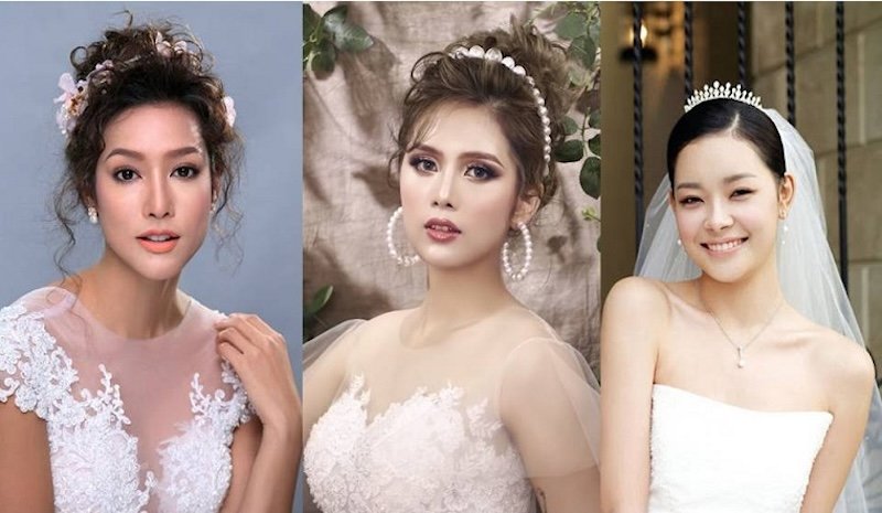 10+ Kiểu Trang điểm, Makeup cô dâu tone tây - Sanazu Beauty