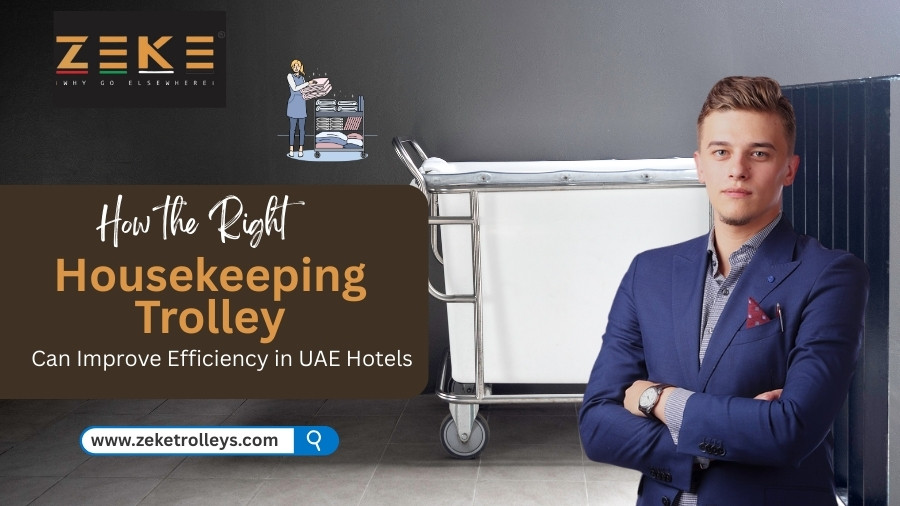 How Housekeeping Trolleys Improve Efficiency In UAE Hotels