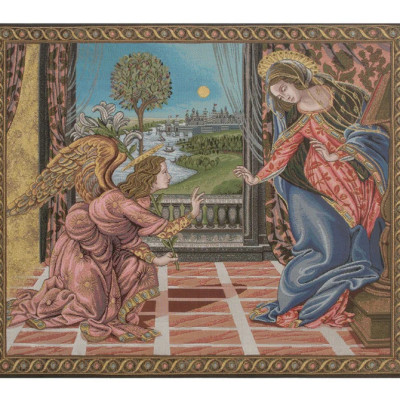 Annunciation Botticelli European Wall Tapestry Profile Picture