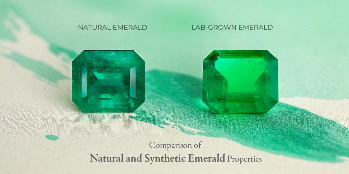 Comparison of Natural and Synthetic Emerald Properties