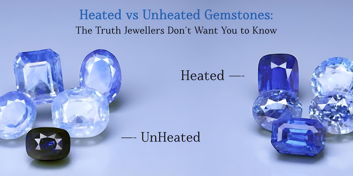 Heated vs Unheated Gemstones: The Truth Jewellers Don’t Want You to Know