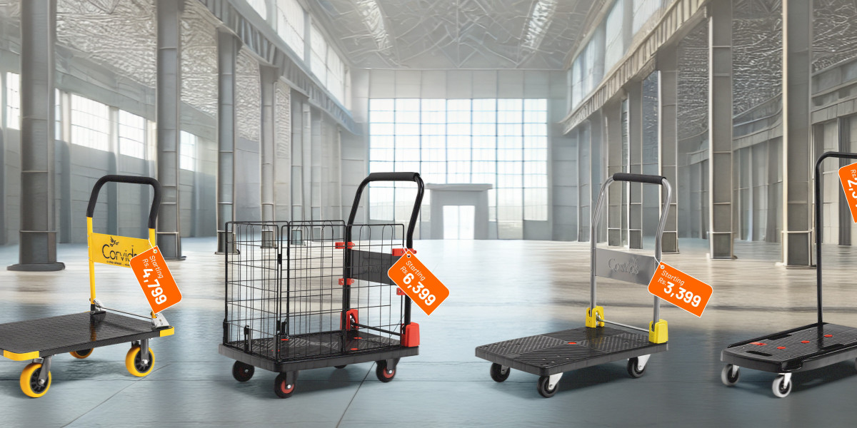 Heavy Duty Platform Trolley from Corvids India: The Ultimate Solution for Material Handling