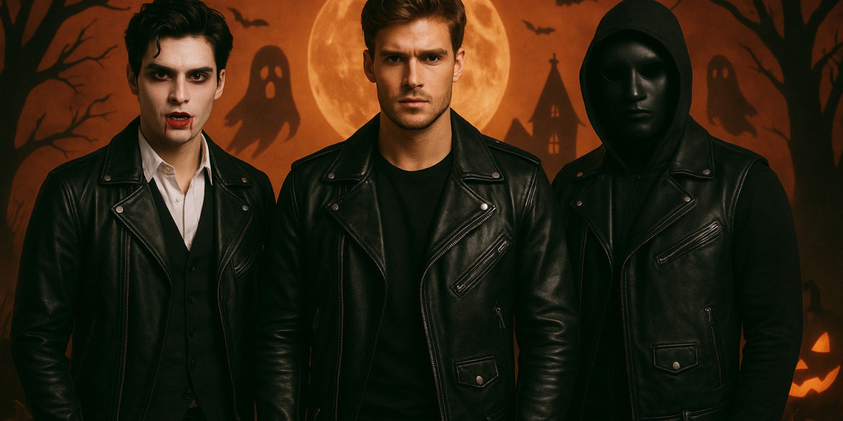 Spooky Season Style The Ultimate Leather Jacket Halloween Guide: