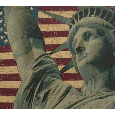 Statue of Liberty Tapestry: American Flag Woven Wall Art Profile Picture