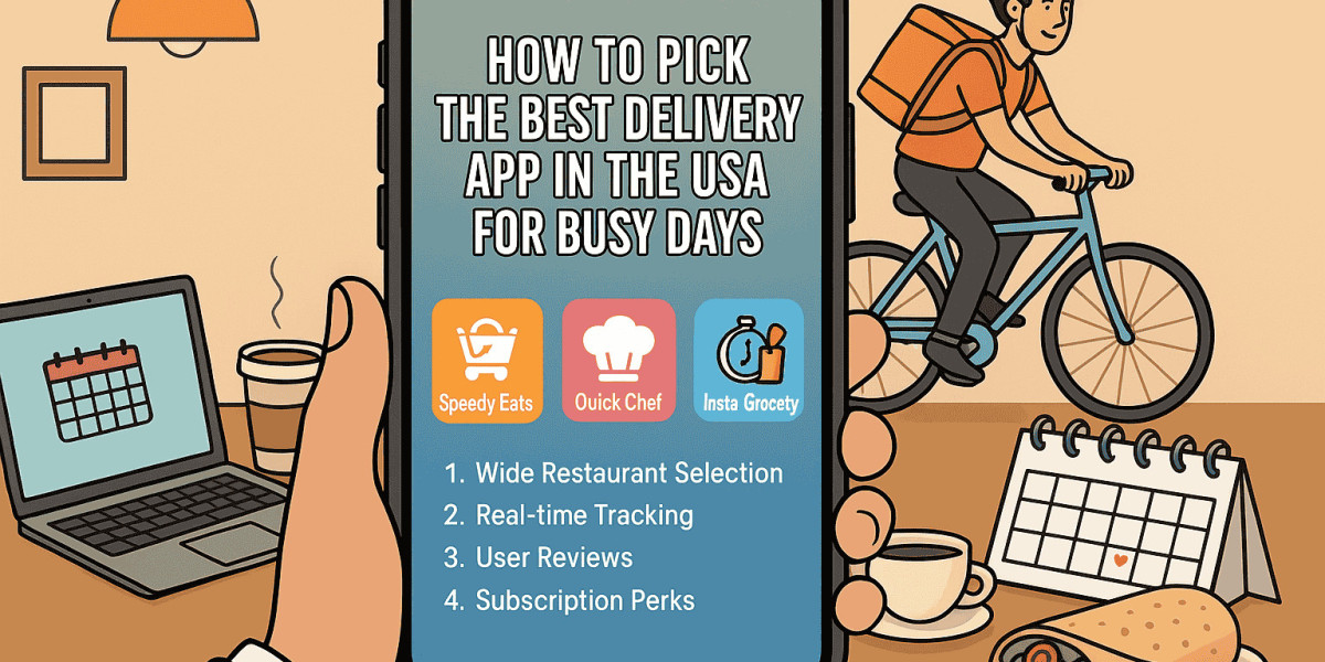 How to Pick the Best Food Delivery App in the USA